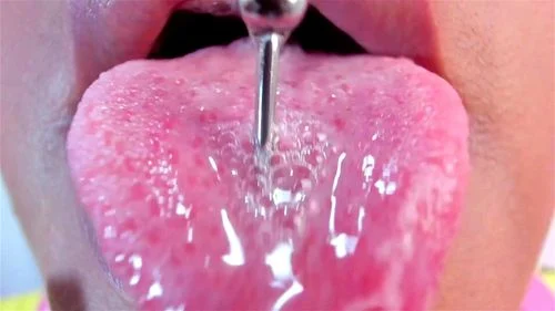 Watch Ebony Pierced Tongue Fetish Tease Closeup Hot Spit ASMR - Lips, Spit,  Asmr Porn - SpankBang