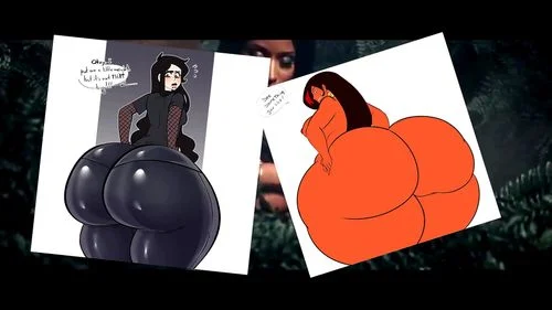 Plump Ass Cartoon - Watch Big Booty Slideshow clip - Ebony, Big Ass, Cartoon Porn - SpankBang