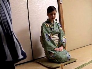 Watch Nina - Green Kimono - Tits, Oppai, Pretty Face Porn - SpankBang