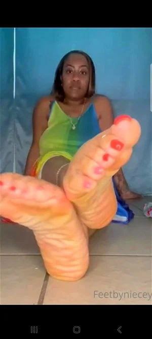 Ebony feet joi  thumbnail