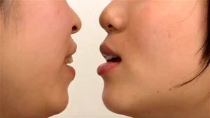 Japanese Lesbian Kissing thumbnail