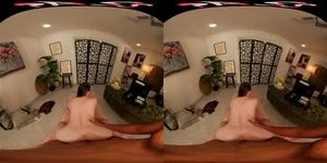 4K VR Blowjob on the Couch