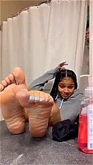 Ebony feet joi  thumbnail