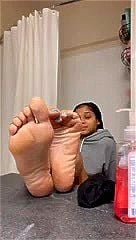 Ebony feet joi  thumbnail