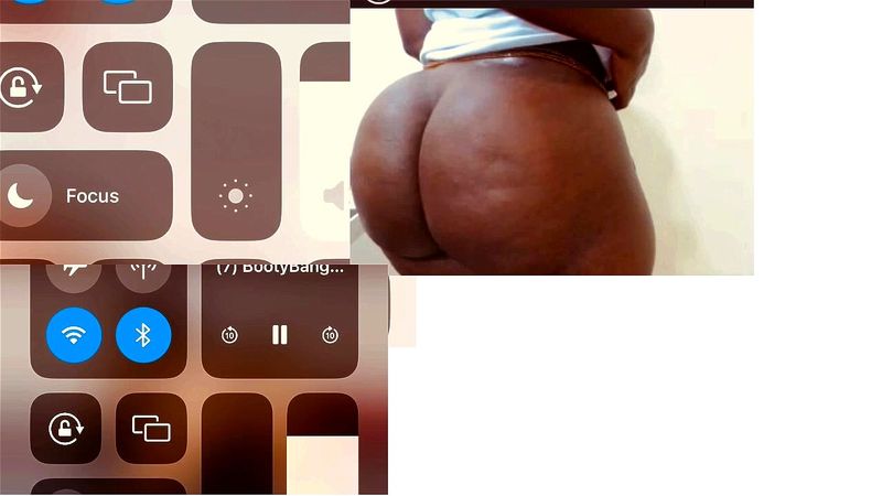 Thick ebony asses