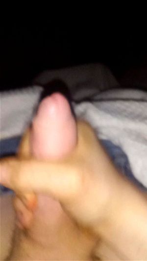 Masturbating