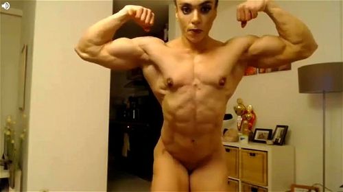 muscle babe, homemade, babe