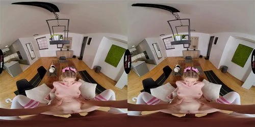 sexy teen, blowjob, ahego, virtual reality