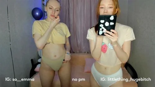 cam, small tits, toy, lesbian