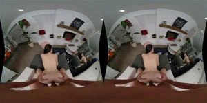 F10N4 FR05T VR reverse cowgirl blowjob
