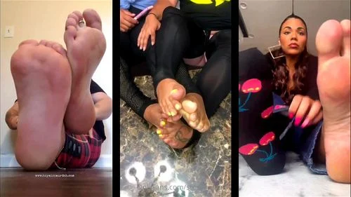 Foot Tease Compilation 1x3 - 001