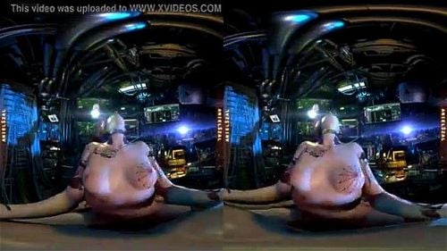 virtual reality, latina, cyberpunk, small tits