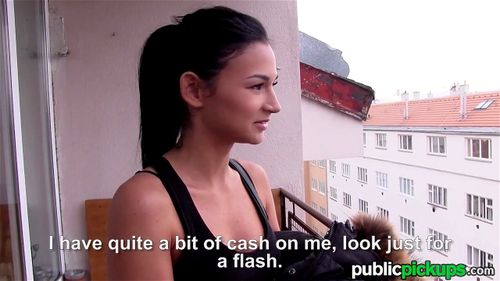 Mofos - Sexy teen gets picked up at the pub: Blowjob, Amateur & Brunette Porn