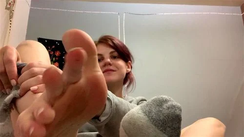Self foot worship