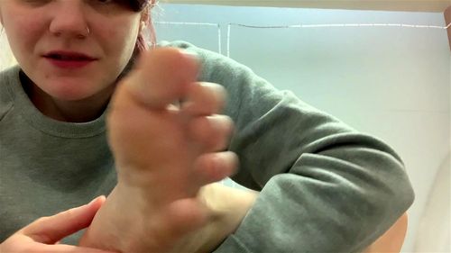 Self foot worship