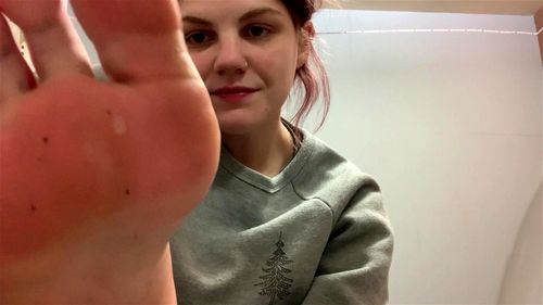 Self foot worship
