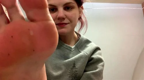 Self foot worship
