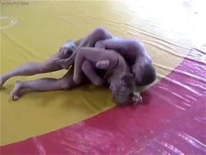 Women wrestle men (or sometimes women)  thumbnail