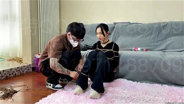Asian girl bondage