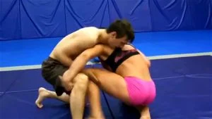 competitive mixed wrestling thumbnail