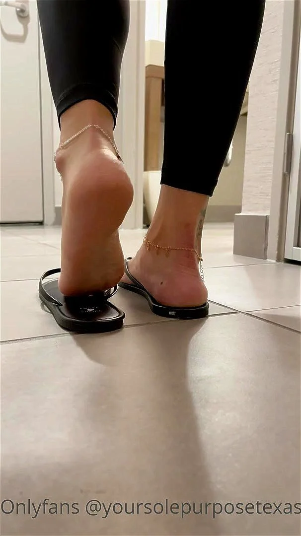 Worship Flip Flop Feet POV