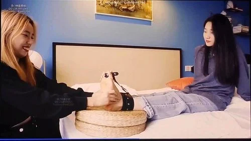 Chinese Tickle girl: Asian, Bondage & Tickling Porn