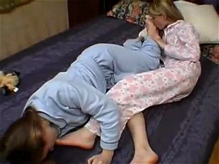 Teen Lesbians in Pajamas
