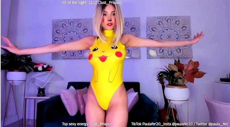 Perfect pikachu cosplay