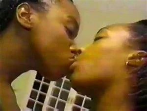 Black Lesbian Tongue - Watch Hot ebony lesbian tongue kissing - Sucking Tits, Tonguekissing,  Lesbian Kissing Porn - SpankBang