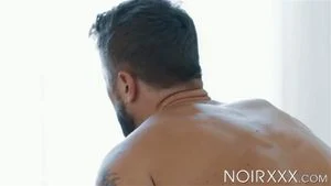 Inked black hunk Deep Dic anal fucks hunky Wesley Woods