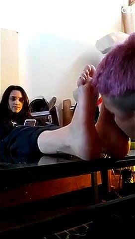 Gothic Lesbian Foot Sex - Watch Lesbian foot worship - Feet, Foot Fetish, Feet Worship Porn -  SpankBang