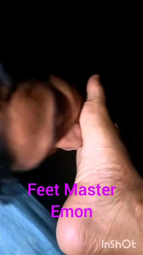 Bangla Male Foot Fetish, worship, licking, sucking. Emon Master