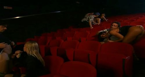 Cinema Orgy Porn - SpankBang
