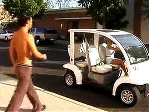 Ice Car Interracial Porn - Black guy wacks off in car in public while a white dude watches -  XVIDEOS.COM