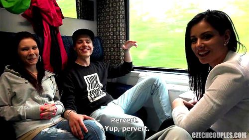 Chezch cvingers in the train - Chezch, Chezch Wife Swap, Big Ass Porn