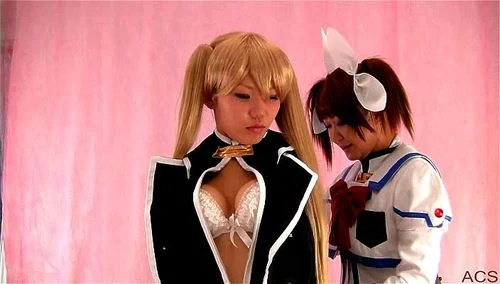 cosplay japanese girl lesbian play 6