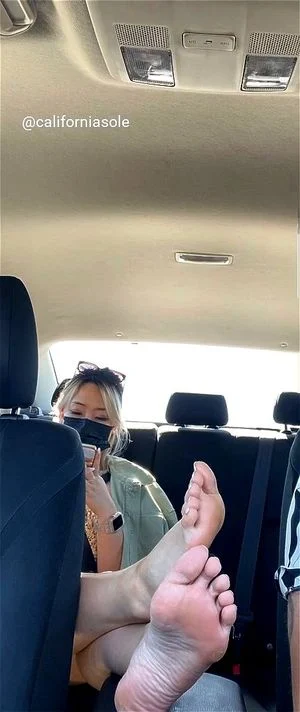 300px x 712px - Watch Asian passenger kicks her bare feet up in the car - Feet, Amateur Feet,  Fetish Porn - SpankBang