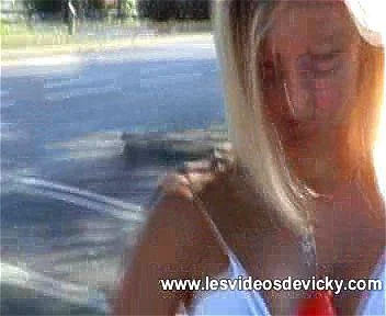 Vicky la deluree - Autoroute se gode - French Blonde Milf gorgeous