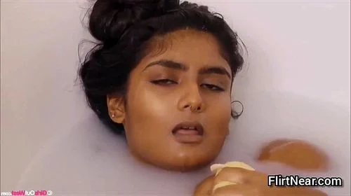 Indian Girl Rekha In The Bathroom