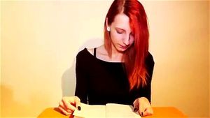 Watch Reading is a pleasure 4 - Orgasm, Sibian, Readhead Porn ...