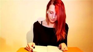 Watch Reading is a pleasure 4 - Orgasm, Sibian, Readhead Porn ...