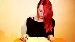 Watch Reading is a pleasure 4 - Orgasm, Sibian, Readhead Porn ...