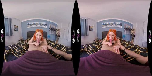 anal, vr, virtual reality, redhead