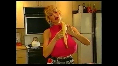 big tits, enormous boobs, blonde, solo