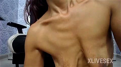 Nice empty saggy tits