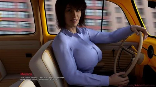visual novel, 3d animation, gameplay, big tits