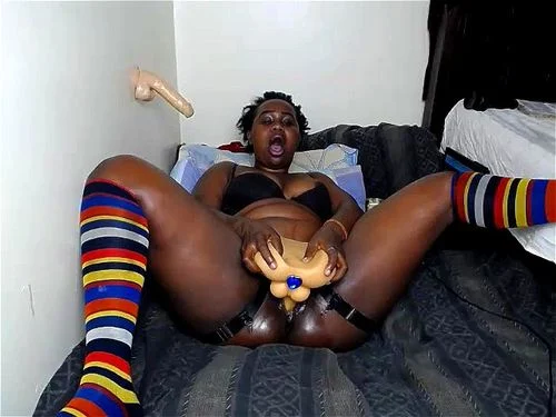 ebony, squirt, toys, solo, wet pussy