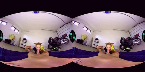virtual reality, blonde, vr, small tits
