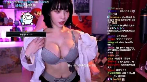 korean bj webcam, asian, big tits, korean girl