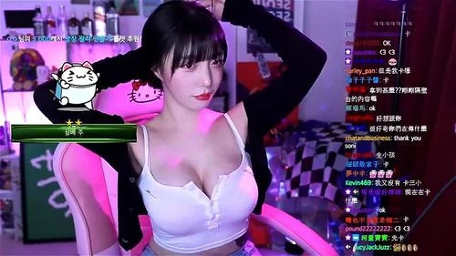 cam, korean big boobs, asian, korean big tits